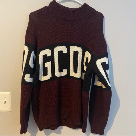 GCDS Logo Intarsia Jumper size S - Picture 2 of 8